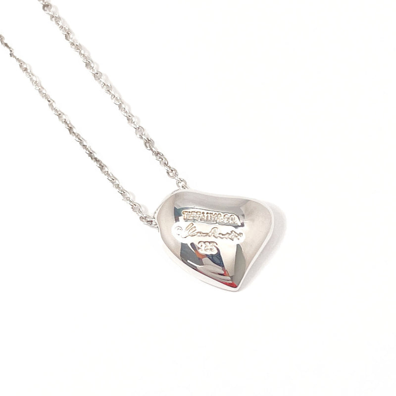 TIFFANY&Co. Necklace Full heart Elsa Peretti Silver925 Silver Women Used