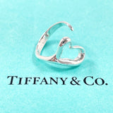 TIFFANY&Co. Ring Open heart Elsa Peretti Silver925 #US 5 3/4 Silver Women Second hand