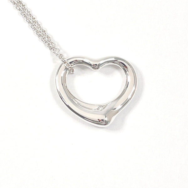 TIFFANY&Co. Necklace Open heart Elsa Peretti Silver925 Silver Women Second hand