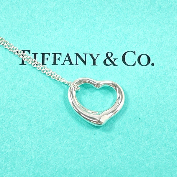 TIFFANY&Co. Necklace Open heart Elsa Peretti Silver925 Silver Women Second hand