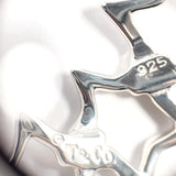 TIFFANY&Co. Necklace Triple star Silver925 Silver Women Second hand