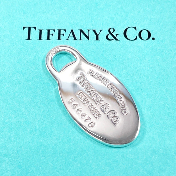 TIFFANY&Co. Pendant top Return to Oval tag Silver925 Silver unisex Second hand