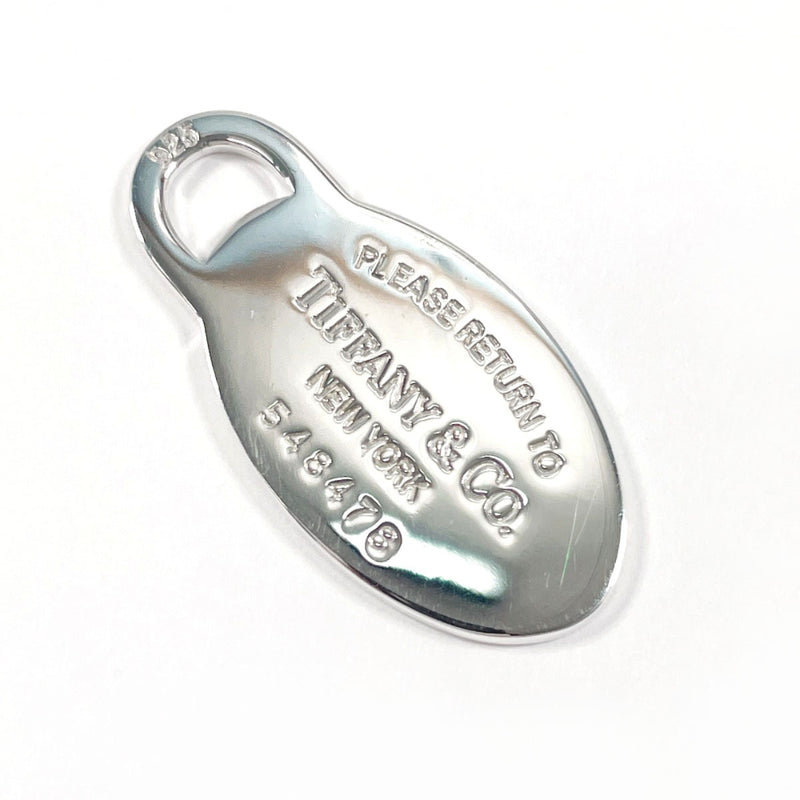 TIFFANY&Co. Pendant top Return to Oval tag Silver925 Silver unisex Second hand