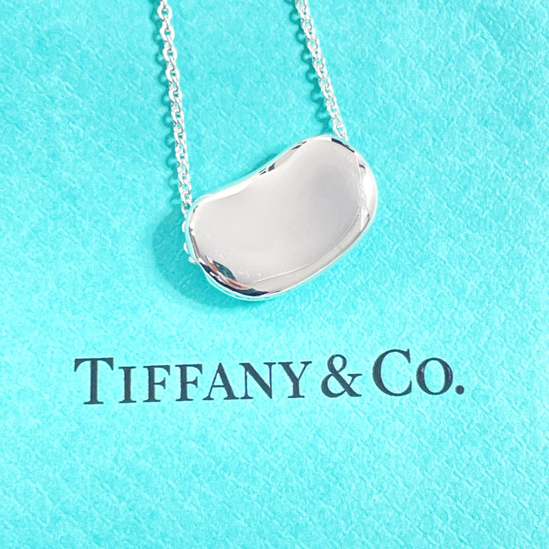 TIFFANY&Co. Necklace Beans Elsa Peretti Sterling Silver Silver Women Used