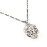 Georg Jensen Necklace Year Pendant 2000 Heritage Collection Silver925 Silver unisex Second hand