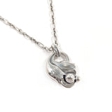 Georg Jensen Necklace Year Pendant 1999 Heritage Collection Silver925 Silver unisex Second hand