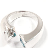 GUCCI Ring spiral Silver925/Blue Topaz #11.5(JP Size) Silver Women Used