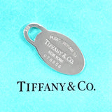 TIFFANY&Co. Pendant top Return to Oval tag Silver925 Silver unisex Second hand