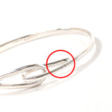 TIFFANY&Co. Bangle Double loop Silver925 Silver Women Used