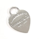 TIFFANY&Co. Pendant top Return to heart Silver925 Silver Women Second hand