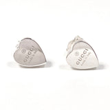 GUCCI earring 223990 J8400 8106 Trademark heart shape Silver925 Silver Women Used