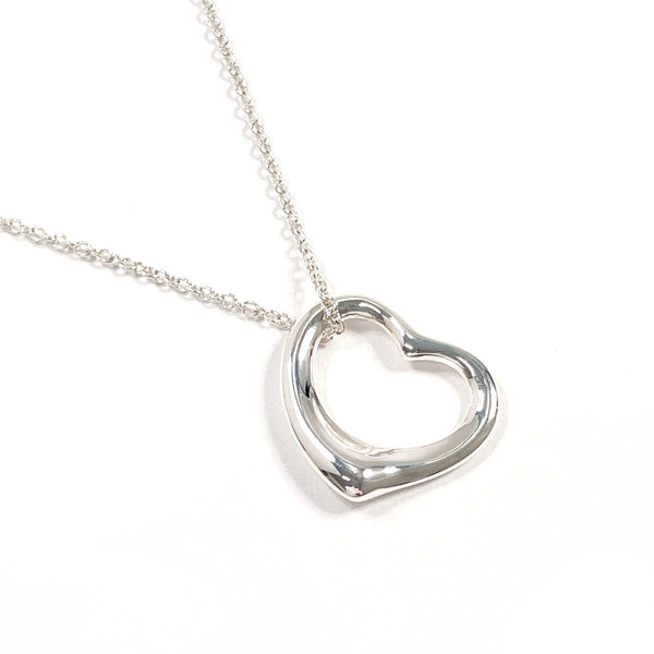 TIFFANY&Co. Necklace Open heart Elsa Peretti Silver925 Silver Women Second hand