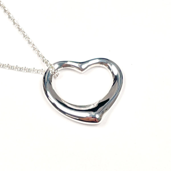 TIFFANY&Co. Necklace Open heart Elsa Peretti Silver925 Silver Women Second hand