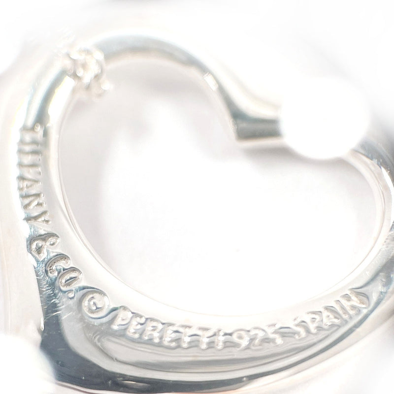 TIFFANY&Co. Necklace Open heart Elsa Peretti Silver925 Silver Women Second hand