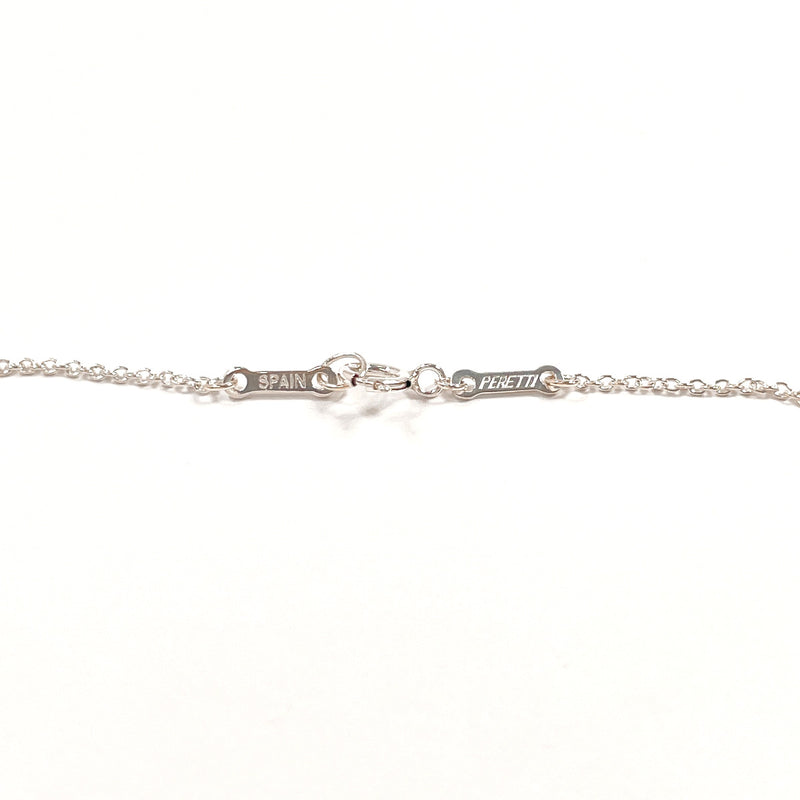 TIFFANY&Co. Necklace Open heart Elsa Peretti Silver925 Silver Women Second hand