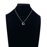 TIFFANY&Co. Necklace Open heart Elsa Peretti Silver925 Silver Women Second hand