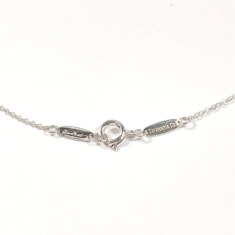 TIFFANY&Co. Necklace Infinity cross Elsa Peretti Silver925 Silver Women Used