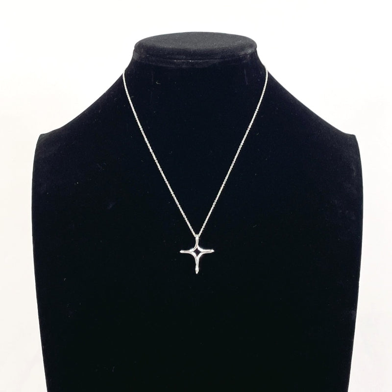 TIFFANY&Co. Necklace Infinity cross Elsa Peretti Silver925 Silver Women Second hand