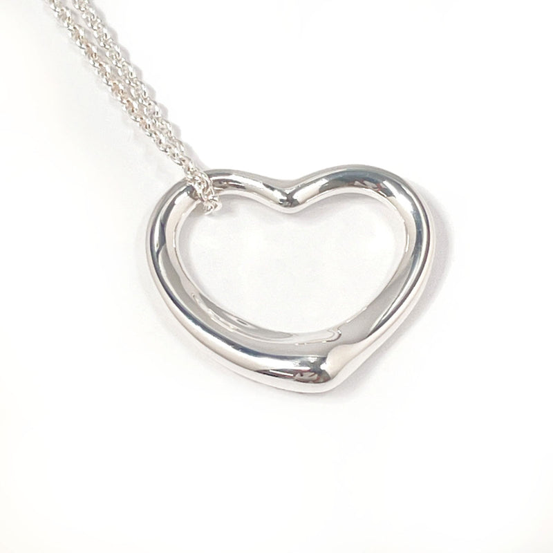 TIFFANY&Co. Necklace Open heart Elsa Peretti Silver925 Silver Women Used