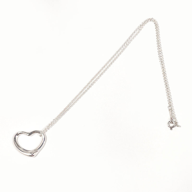 TIFFANY&Co. Necklace Open heart Elsa Peretti Silver925 Silver Women Second hand