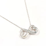 TIFFANY&Co. Necklace Double rubbing heart Paloma Picasso Silver925 Silver Women Second hand