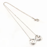 TIFFANY&Co. Necklace Double rubbing heart Paloma Picasso Silver925 Silver Women Second hand