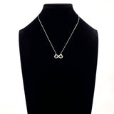 TIFFANY&Co. Necklace Double rubbing heart Paloma Picasso Silver925 Silver Women Second hand