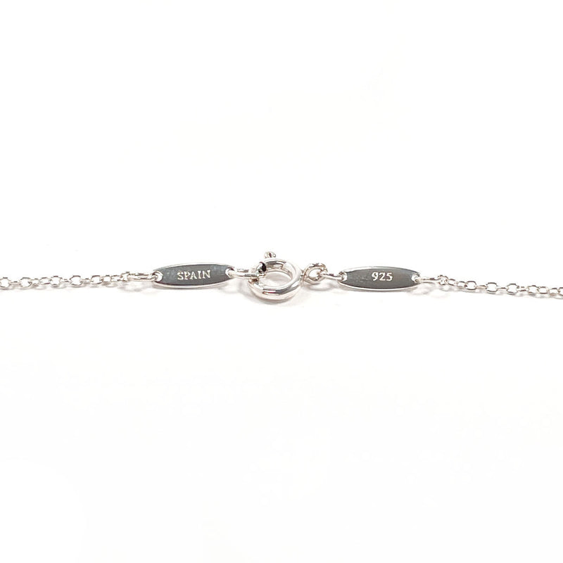 TIFFANY&Co. Necklace Open heart Elsa Peretti Silver925/diamond Silver Women Second hand