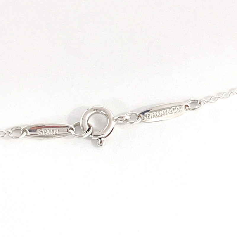 TIFFANY&Co. Necklace Open heart Elsa Peretti Silver925/diamond Silver Women Used