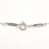 TIFFANY&Co. Necklace Open heart Elsa Peretti Silver925/diamond Silver Women Used