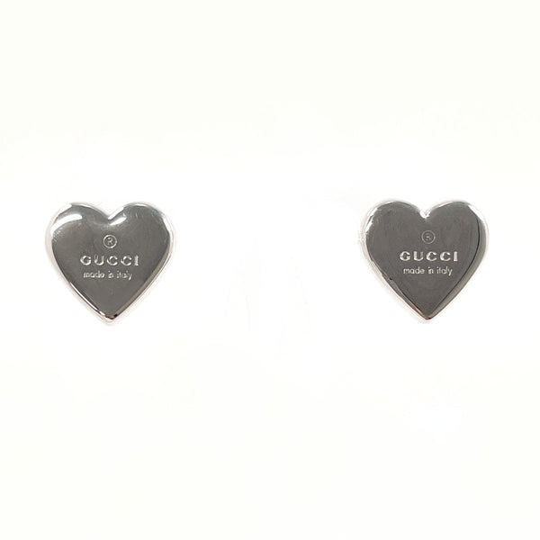 GUCCI earring Trademark Heart Silver925 Silver Women Second hand