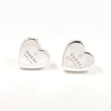 GUCCI earring heart Silver925 Silver Women Used