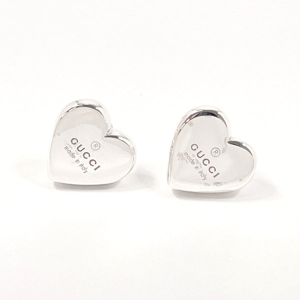 GUCCI earring heart Silver925 Silver Women Second hand