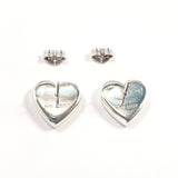 GUCCI earring Trademark Heart Silver925 Silver Women Second hand