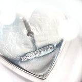 GUCCI earring Trademark Heart Silver925 Silver Women Second hand