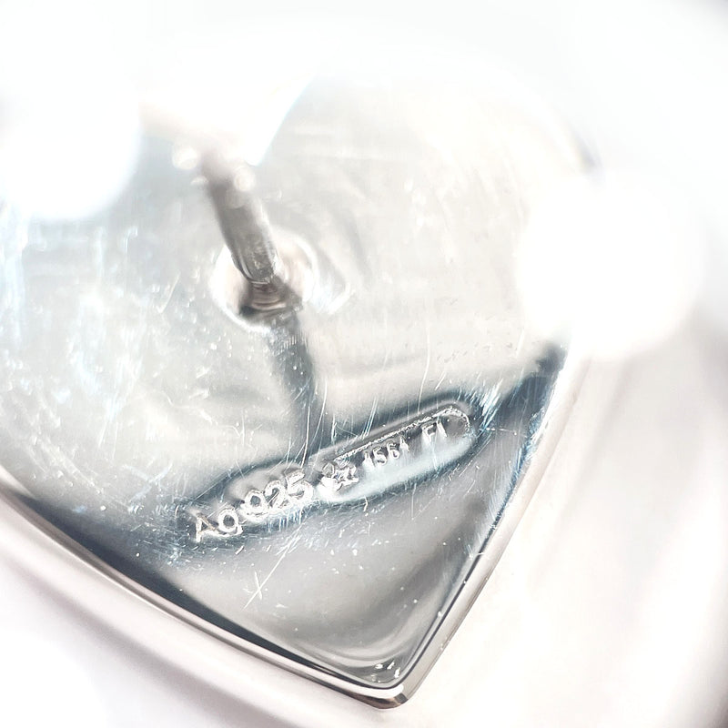GUCCI earring Trademark Heart Silver925 Silver Women Second hand