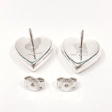 GUCCI earring heart Silver925 Silver Women Used