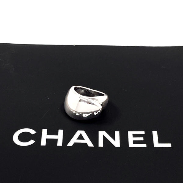 CHANEL Ring Silver925 #US 5 3/4 Silver Women Second hand