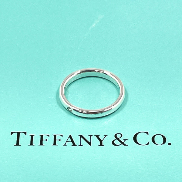 TIFFANY&Co. Ring Stacking band ring Elsa Peretti Silver925/diamond #11.5(JP Size) Silver Women Used