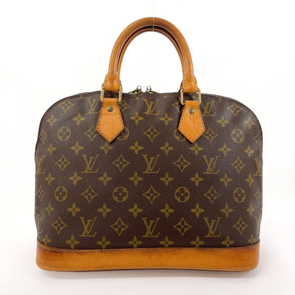 LOUIS VUITTON Handbag M51130 Alma Monogram canvas/Leather Brown Women Used