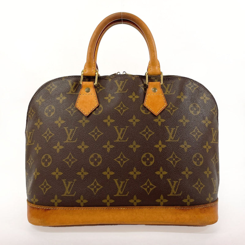 LOUIS VUITTON Handbag M51130 Alma Monogram canvas/Leather Brown Women Used