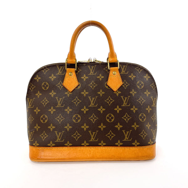 LOUIS VUITTON Handbag M51130 Alma Monogram canvas/Leather Brown Women Used