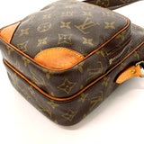 LOUIS VUITTON Shoulder Bag M45236 Amazon Monogram canvas/Leather Brown Women Second hand