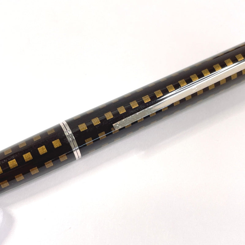 LOUIS VUITTON Ballpoint pen N79154 Jet rack Damier metal/Synthetic resin Black Black unisex Second hand