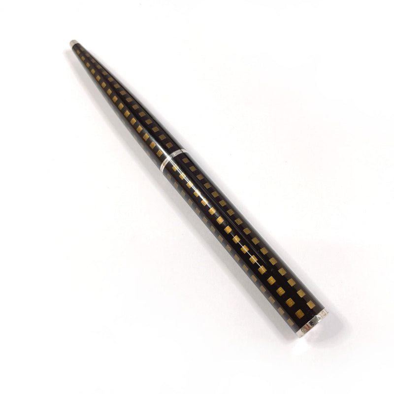 LOUIS VUITTON Ballpoint pen N79154 Jet rack Damier metal/Synthetic resin Black Black unisex Second hand