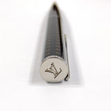 LOUIS VUITTON Ballpoint pen N79154 Jet rack Damier metal/Synthetic resin Black Black unisex Second hand