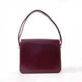 BALLY Shoulder Bag 2WAY leather Bordeaux Women Second hand