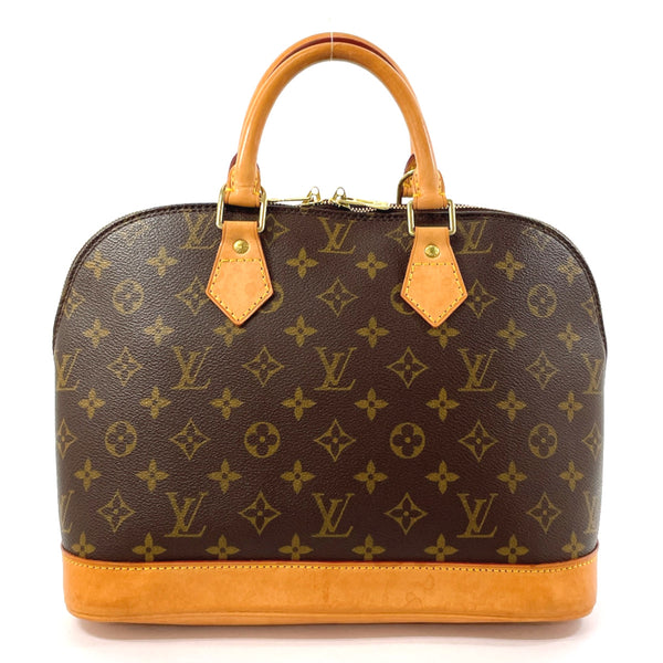 LOUIS VUITTON Handbag M51130 Alma Monogram canvas/Leather Brown Women Used