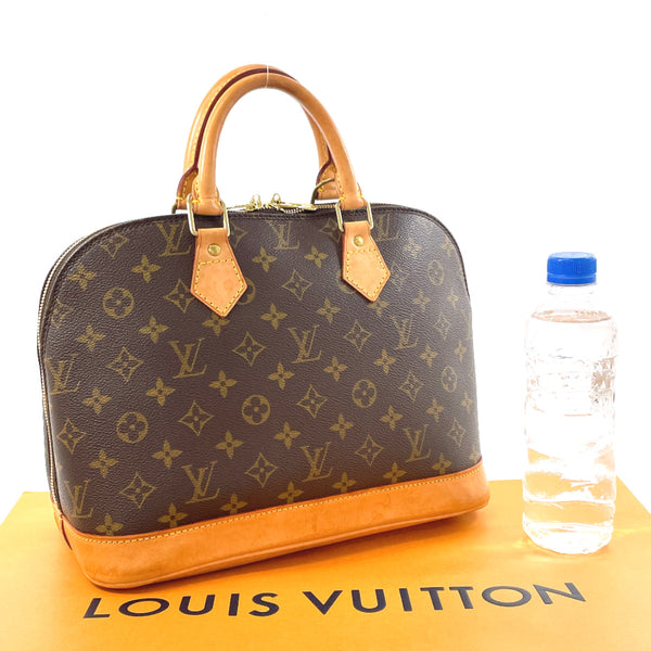 LOUIS VUITTON Handbag M51130 Alma Monogram canvas/Leather Brown Women Used