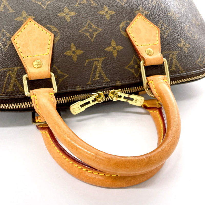 LOUIS VUITTON Handbag M51130 Alma Monogram canvas/Leather Brown Women Used